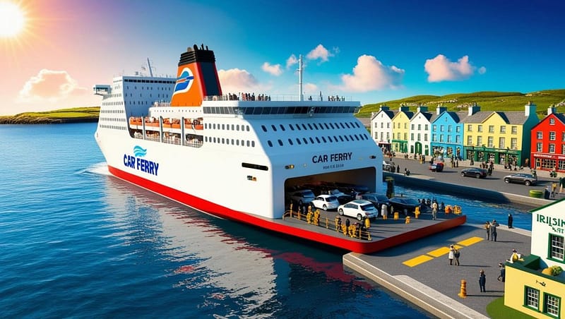 Mit der Fähre nach Irland reisen